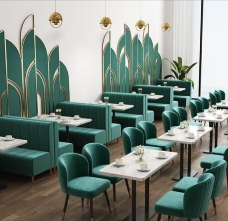 Luxury Restaurant Sofa and Booth Seating Bengaluru